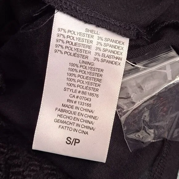 Anthropologie Eri + Ali Coldshoulder Lace Black Button Cuff Dark Boho Top Small - Picture 8 of 9